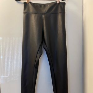 Black Leather Pants
